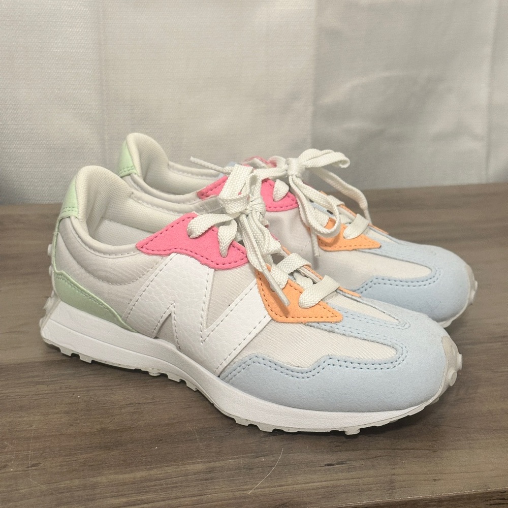 New Balance Sneakers with Pink Highlights